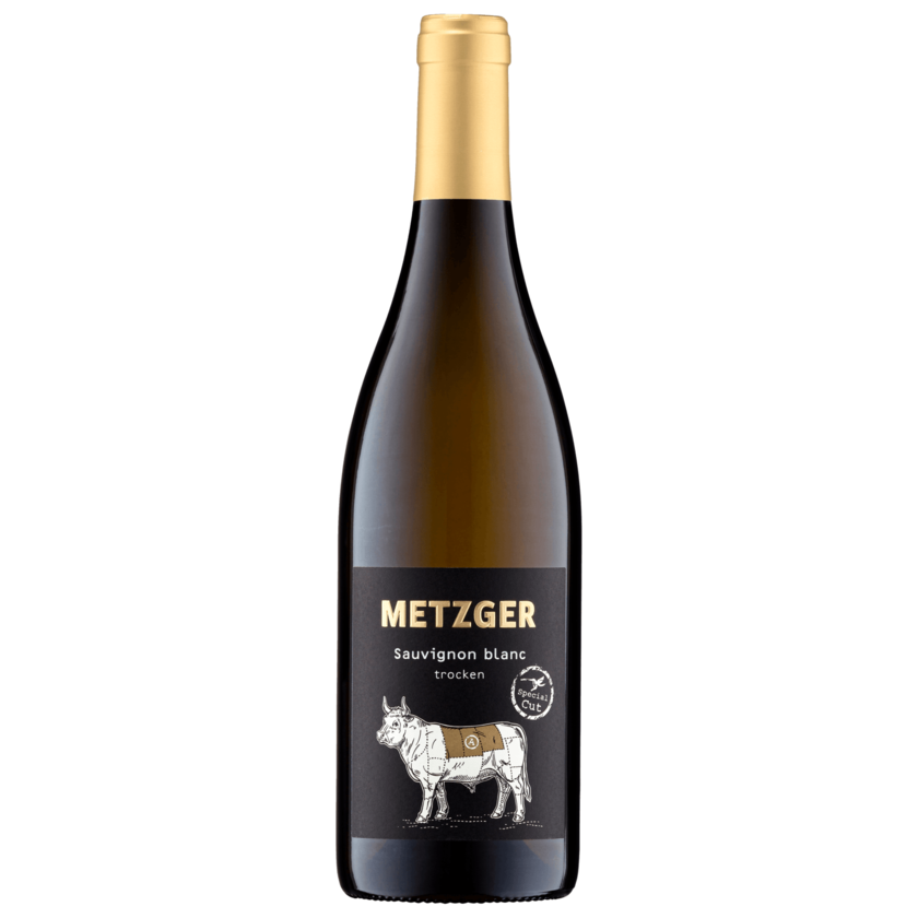 Metzger Weißwein Sauvignon Blanc trocken 0,75l